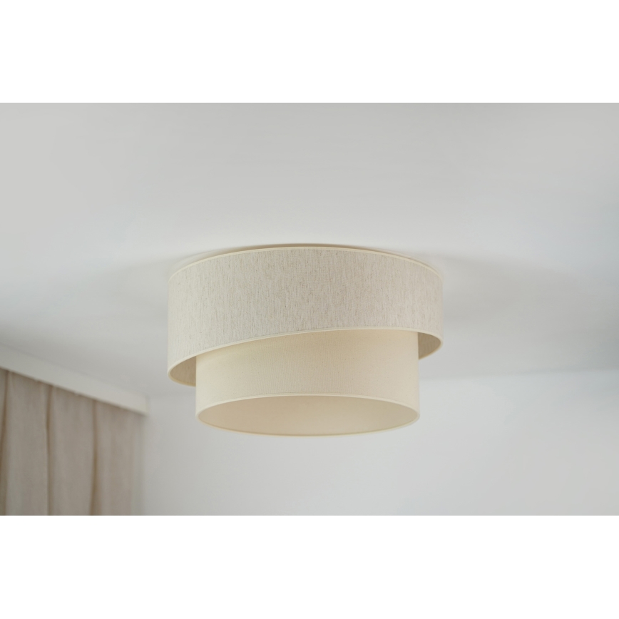 Brilagi - Plafonnier SHINE 1xE27/15W/230V d. 50 cm crème