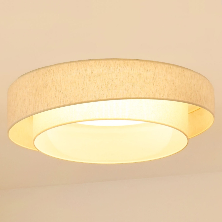 Brilagi - Plafonnier SHINE LED/26W/230V d. 60 cm crème