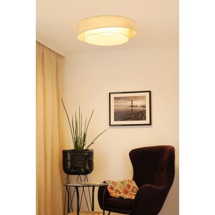 Brilagi - Plafonnier SHINE LED/26W/230V d. 60 cm crème