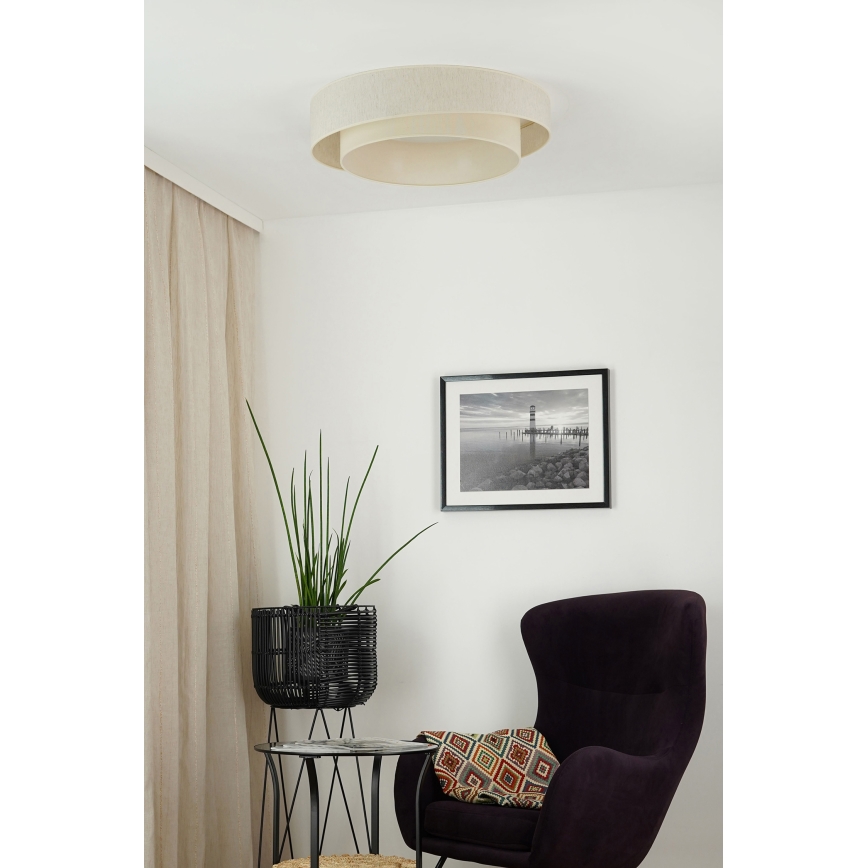 Brilagi - Plafonnier SHINE LED/26W/230V d. 60 cm crème