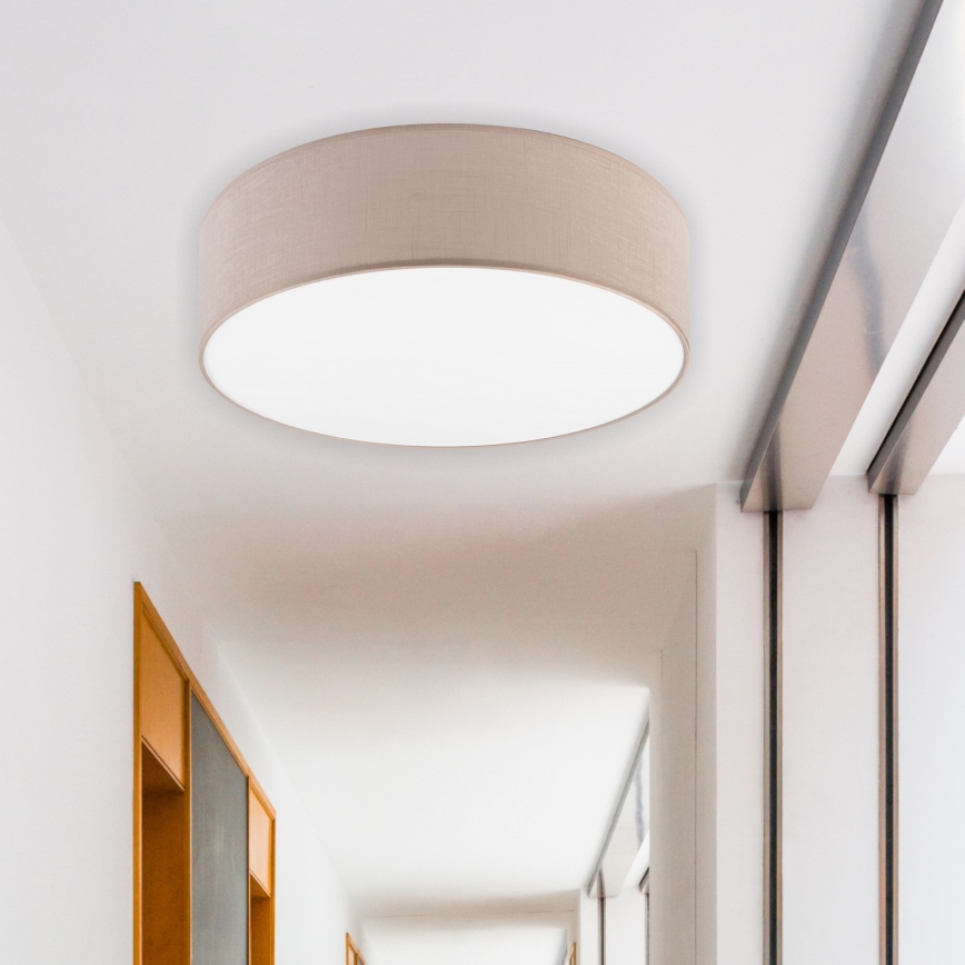 Brilagi - Plafonnier SIRIJA LED/24W/230V d. 45 cm beige
