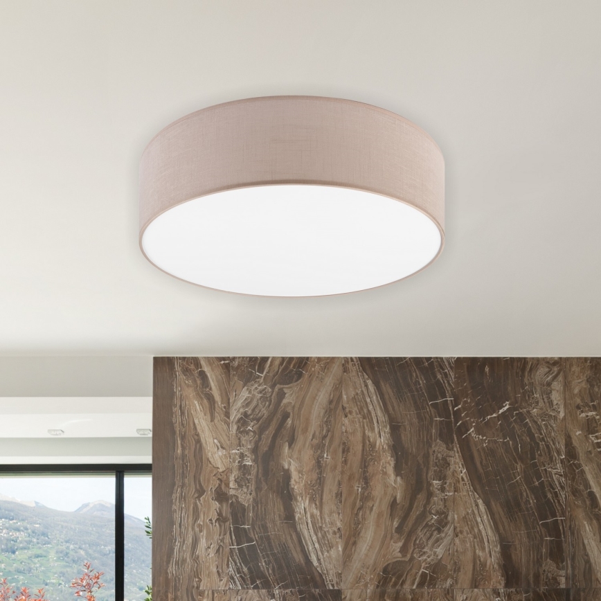 Brilagi - Plafonnier SIRIJA LED/24W/230V d. 45 cm beige