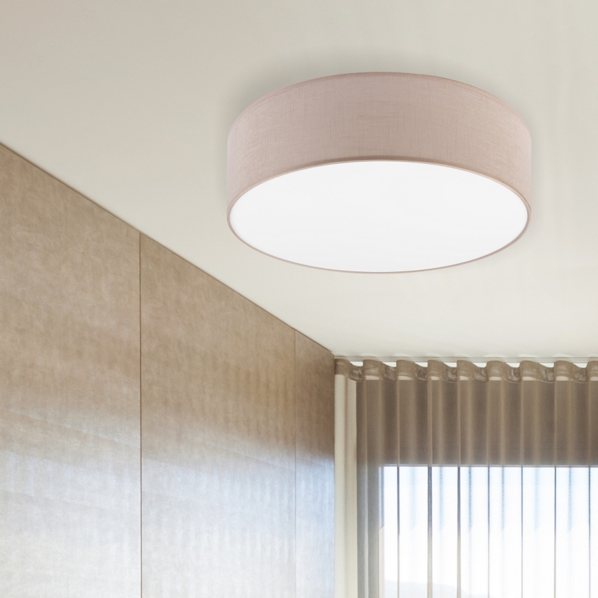 Brilagi - Plafonnier SIRIJA LED/24W/230V d. 45 cm beige
