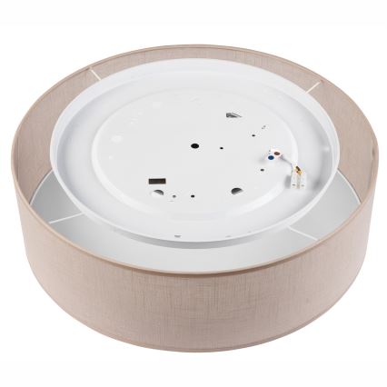 Brilagi - Plafonnier SIRIJA LED/24W/230V d. 45 cm beige