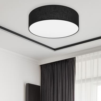 Brilagi - Plafonnier SIRIJA LED/24W/230V d. 45 cm noir