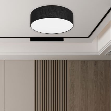 Brilagi - Plafonnier SIRIJA LED/24W/230V d. 45 cm noir