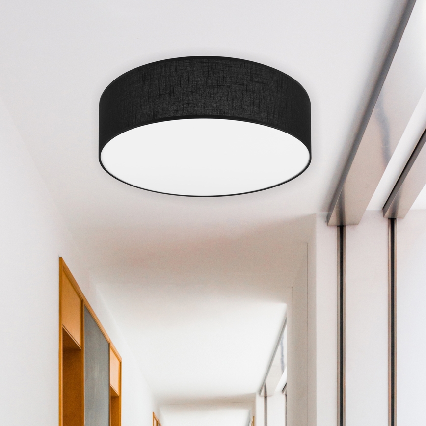 Brilagi - Plafonnier SIRIJA LED/24W/230V d. 45 cm noir