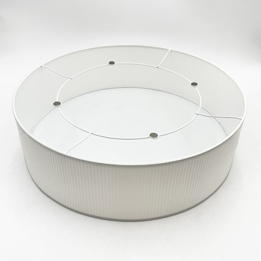Brilagi - Plafonnier SIRIJA MODERN 4xE27/60W/230V Ø 45 cm blanc
