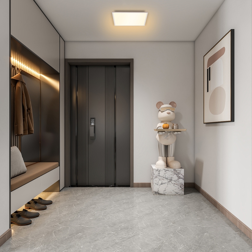 Brilagi - Plafonnier SLIMFRAME LED/36W/230V 45x45 cm blanc
