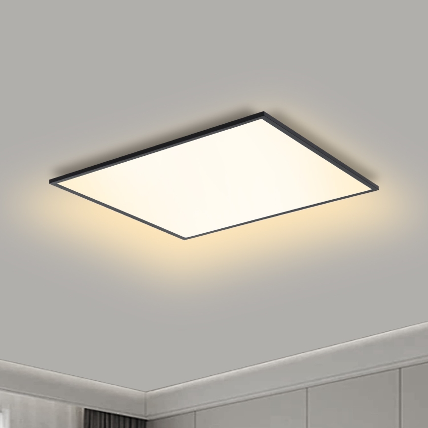 Brilagi - Plafonnier SLIMFRAME LED/36W/230V 45x45 cm noir