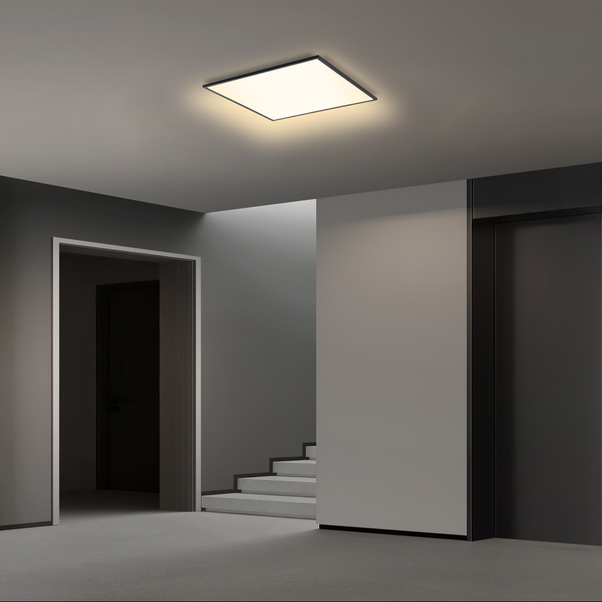 Brilagi - Plafonnier SLIMFRAME LED/36W/230V 45x45 cm noir