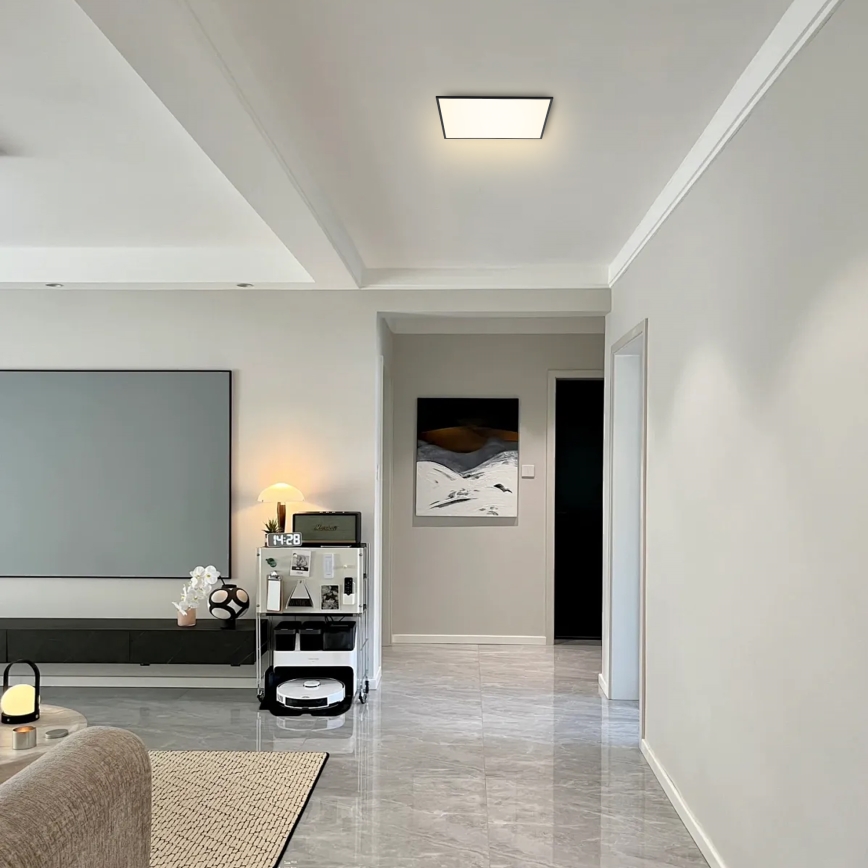 Brilagi - Plafonnier SLIMFRAME LED/36W/230V 45x45 cm noir