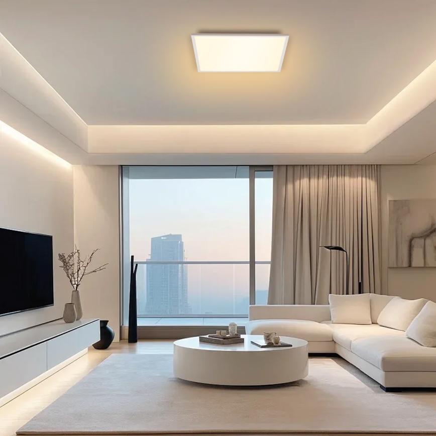 Brilagi - Plafonnier SLIMFRAME LED/58W/230V 60x60 cm blanc