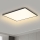 Brilagi - Plafonnier SLIMFRAME LED/58W/230V 60x60 cm noir
