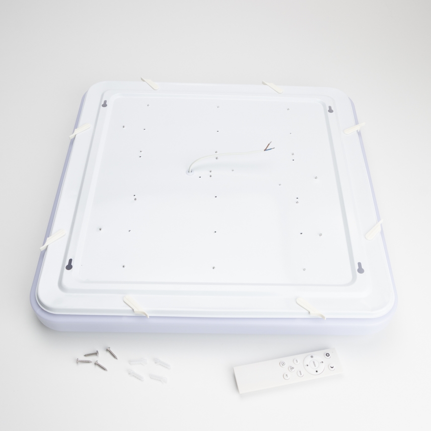 Brilagi - Plafonnier LED dimmable connecté LED/36W/230V 53x53 cm 3000-6000K Wi-Fi Tuya Beacon + télécommande