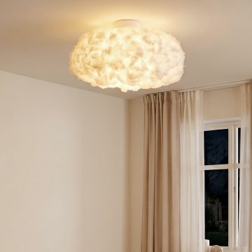 Brilagi - Plafonnier SOLEAIR 1xE27/40W/230V Ø 45 cm blanc