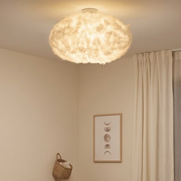 Brilagi - Plafonnier SOLEAIR 2xE27/40W/230V Ø 60 cm blanc