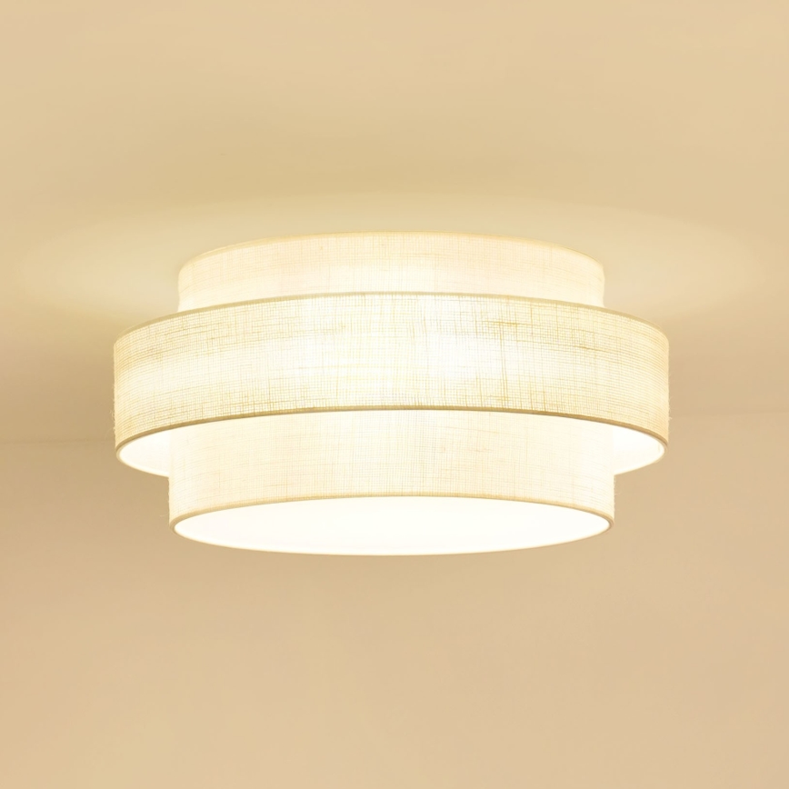 Brilagi - Plafonnier SPACE YUTE LED/12W/230V d. 50 cm 3000K/4000K/6400K crème