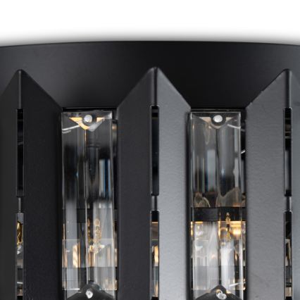 BRILAGI - Plafonnier SPECTRA 5xE14/40W/230V Ø 48 cm, noir