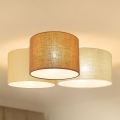 BRILAGI - Plafonnier SPIDER 3xE27/15W/230V 60x70 cm beige/crème