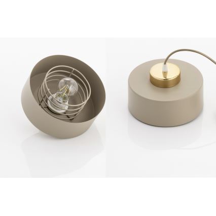 BRILAGI - Plafonnier SPRING 1xE27/60W/230V Ø 20 cm beige/or