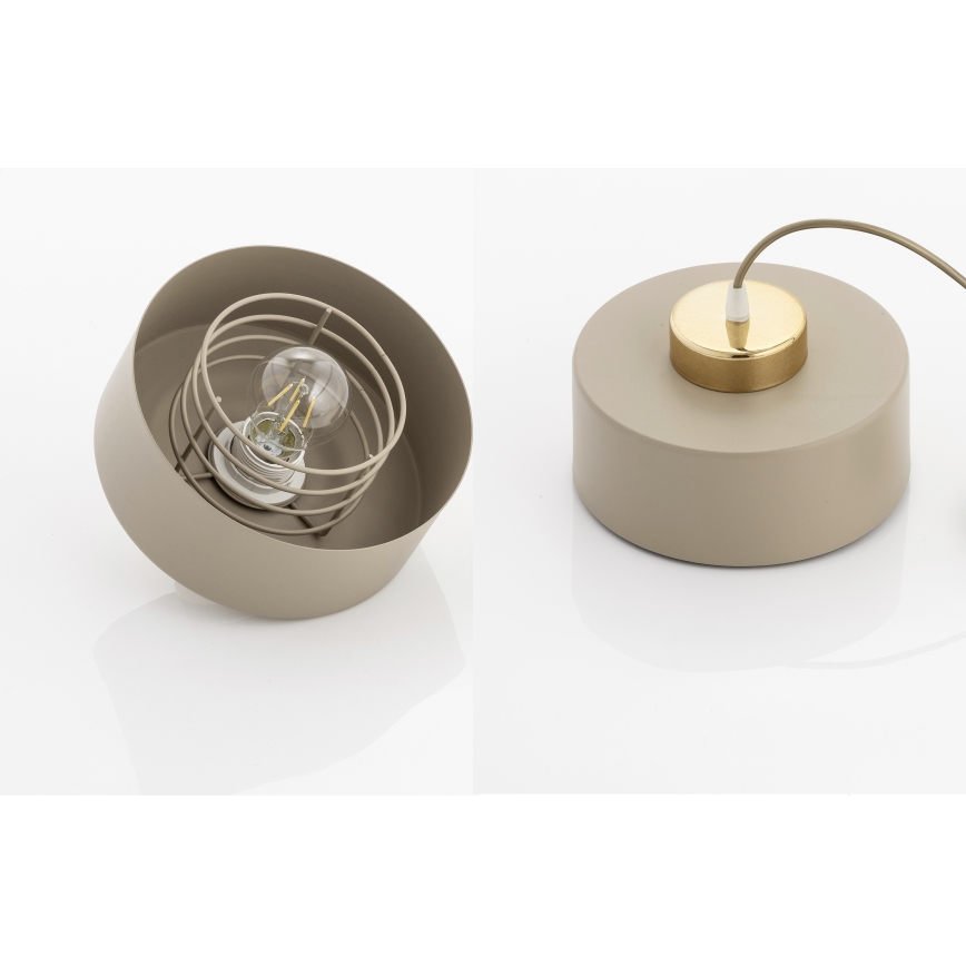BRILAGI - Plafonnier SPRING 1xE27/60W/230V Ø 20 cm beige/or