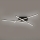 Brilagi - Plafonnier STRIPES LED/30W/230V 51x78 cm noir