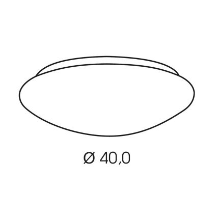 Brilagi - plafonnier Tiffany en vitrail IVOIRE 3xE27/60W/230V Ø 40 cm