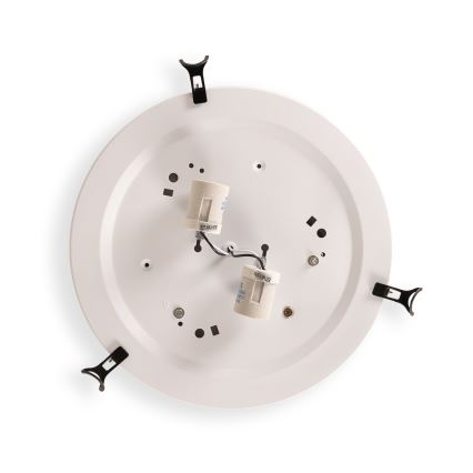 Brilagi - Plafonnier Tiffany en vitrail SUNFLOWER, 2xE27/60W/230V, Ø 40 cm