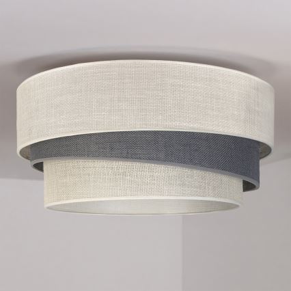 Brilagi - Plafonnier TRIO 1xE27/60W/230V Ø 40 cm crème/gris