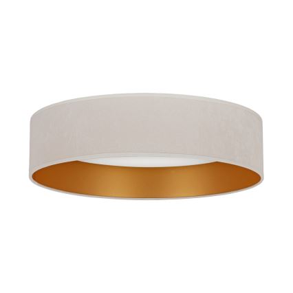 Brilagi - Plafonnier VELVET LED/12W/230V d. 30 cm 3000K/4000K/6400K crème/doré