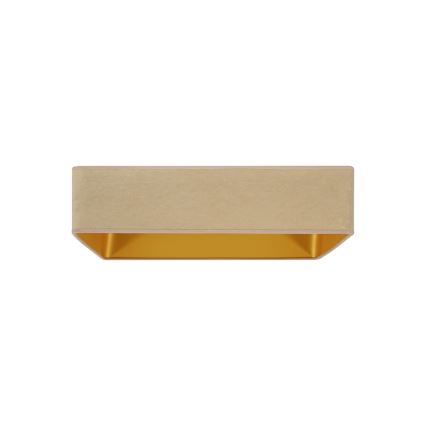 Brilagi - Plafonnier VELVET SQUARE LED/24W/230V beige