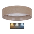 Brilagi - Plafonnier VELVET STAR LED/24W/230V d. 40 cm 3000K/4000K/6400K marron