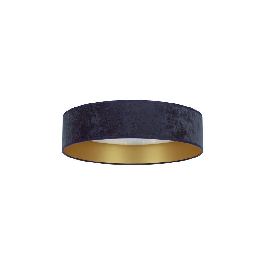 Brilagi - Plafonnier VELVET STAR LED/24W/230V d. 40 cm 3000K/4000K/6400K bleu/doré