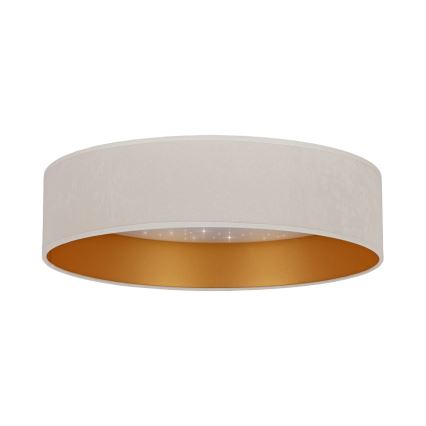 Brilagi - Plafonnier VELVET STAR LED/24W/230V d. 40 cm 3000K/4000K/6400K crème/doré