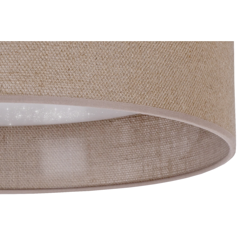 Brilagi - Plafonnier VELVET STAR LED/24W/230V d. 40 cm 3000K/4000K/6400K marron