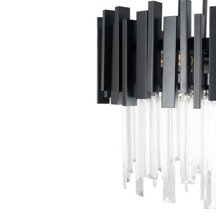 BRILAGI - Plafonnier VERVE 4xE14/40W/230V Ø 40 cm noir