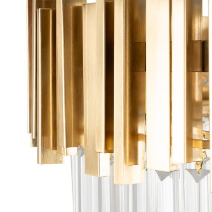 BRILAGI - Plafonnier VERVE 6xE14/40W/230V Ø 60 cm doré