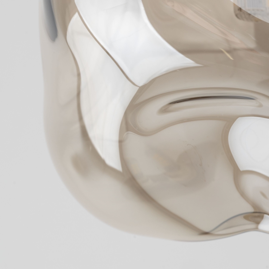 Brilagi - Plafonnier VULCANO 1xG9/8W/230V beige / beige fumé