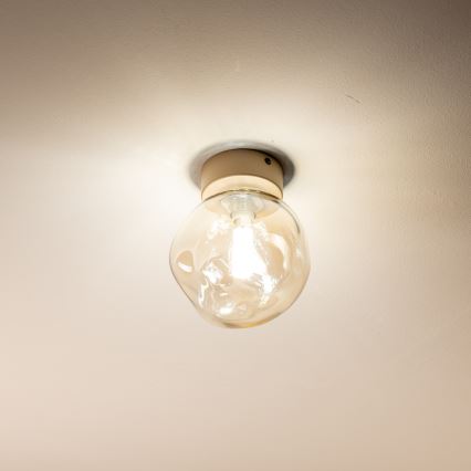 BRILAGI - Plafonnier VULCANO 1xG9/8W/230V beige / beige fumé