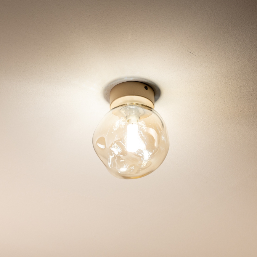 BRILAGI - Plafonnier VULCANO 1xG9/8W/230V beige / beige fumé