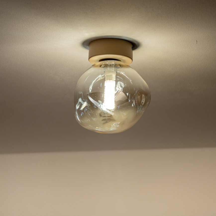BRILAGI - Plafonnier VULCANO 1xG9/8W/230V beige / beige fumé