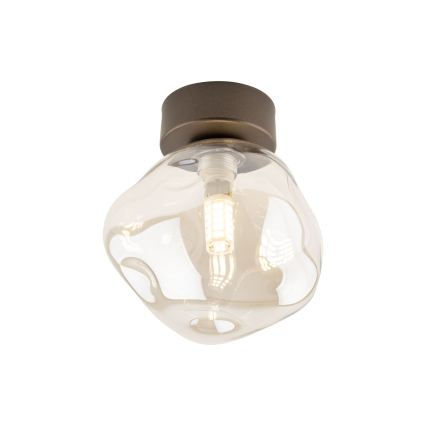 Brilagi - Plafonnier VULCANO 1xG9/8W/230V bronze/beige fumé