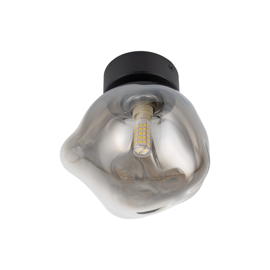 Brilagi - Plafonnier VULCANO 1xG9/8W/230V noir/noir fumé