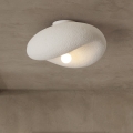 BRILAGI - Plafonnier WABI SABI 1xE27/60W/230V Ø 40 cm blanc