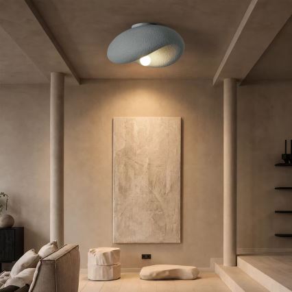 BRILAGI - Plafonnier WABI SABI 1xE27/60W/230V Ø 40 cm gris