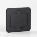 Brilagi - Prise de sol encastrée d'extérieur IP55, noire, rectangulaire