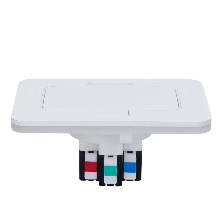 Brilagi - Prise encastrable de cuisine INBOX IP55, blanche et rectangulaire