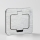 Brilagi - Prise encastrée de cuisine INBOX IP55 chrome mat rectangulaire