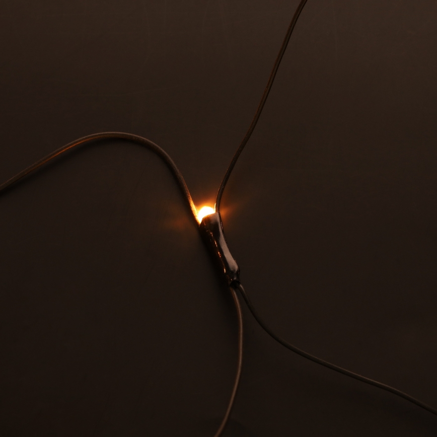 Brilagi - Rideau lumineux de Noël extérieur LED 160xLED 7x2m IP44 blanc chaud